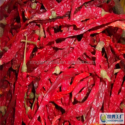 کیسه ادویه دار Erjingtiao خشک فلفل قرمز با طعم عالی وکیوم مهر و موم شده 15 سانتی متری