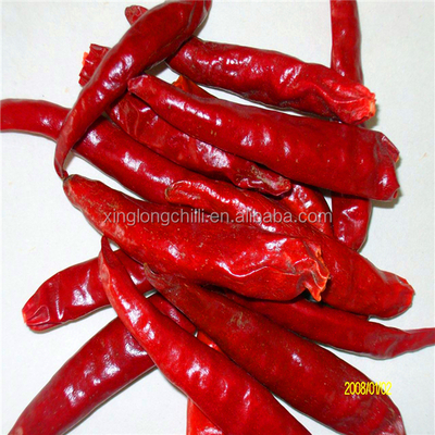 چیلی خشک سرخ تند و کرک Xinglong بدون ساقه