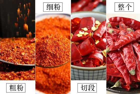 سبزيجات چيلي کامل طعم تند چيني سس تند چيلي با طعم قوي