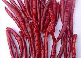 فلفل گرم خشک شده از مواد ضروری برای غذاهای سنتی چین
